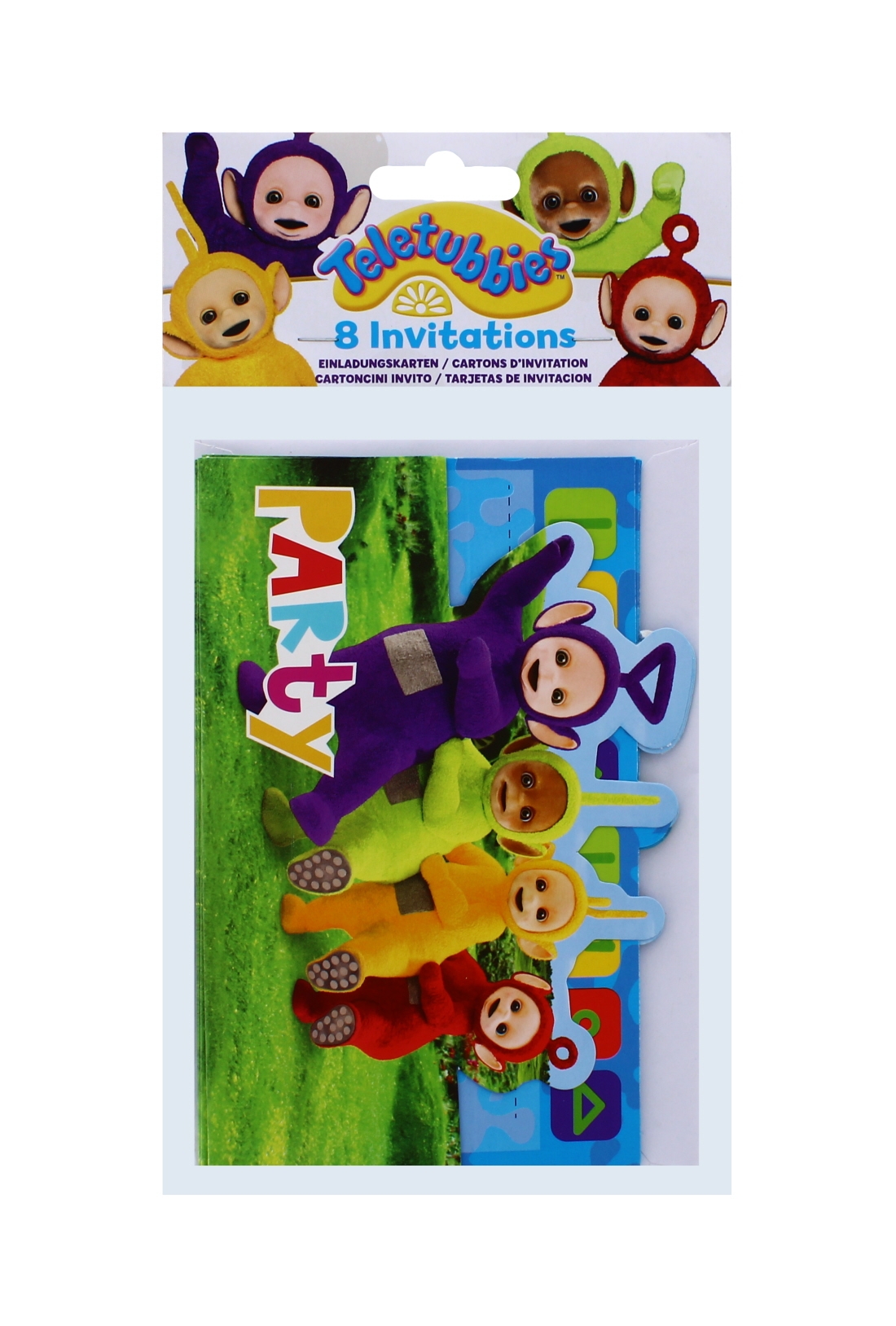 Wholesale Teletubbies Party Invitations Pack