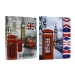 London-themed Ring Binder with Iconic Prints