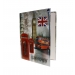 London-themed Ring Binder with Iconic Prints