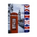 London-themed Ring Binder with Iconic Prints