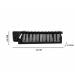 Black Folding Hair Brush & Comb