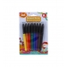 PERMANENT MARKERS ASST COLOURS 8 PACK