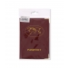 Sleek Passport Cover Burgundy