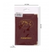 Sleek Passport Cover Burgundy