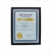 WOODEN FRAME-BLANK DOCUMENT CERTIFICATE OF ACHIEVEMENT