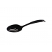 Solid Black Slotted Spoon