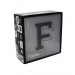 ALPHABET LIGHT UP BOX LETTER F