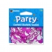 PARTY CONFETTI SWIRLS PINK/SILVER