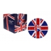 UNION JACK PAPER PLATES 8-PACK BRITISH DECOR