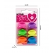 Multi Colour Hair Clips 6 Pack