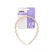 SCUNCI HEADBAND THICK HAIR ROSE GOLD