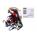 Bungee Cord With Robust Fastening Hooks Assorted Size