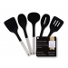 SILICON KITCHEN UTENSILS WITH STEEL HANDLE ASSORTED