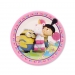  DESPICABLE ME PAPER PLATES 23CM PACK OF 8