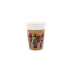 ELEPHANT PRINT COMPOSTABLE PAPER CUPS 200ML – PACK OF 8