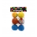 STRESS BALLS ASSORTED COLOURS PACK OF 6