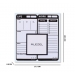 Magnetic Work Planner 2pc