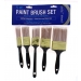 PAINT BRUSH SET ASSORTED SIZES 5 PIECES