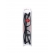 STYLISH READING GLASSES +2.00 BLACK FULL RIM LIGHTWEIGHT