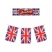 PARTY BUNTING FLAGS UNION JACK-20 FLAGS 10M