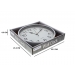 Silver Wall Clock