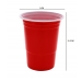 Red Plastic Cups 12 Oz 15 Pack