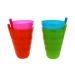 Tumblers With Straw 4 pc