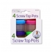 FIG & OLIVE SCREW TOP POTS 4 PC 35ML