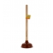 PLUNGER WITH WOODEN HANDLE