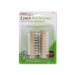 HEALTH & BEAUTY WOODEN NAIL BRUSHES 2 PCS