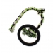 Doggy Play Toy Tyre On Rope Assorted