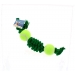 BRAIDED TASSEL DOG ROPE W/ 2 TENNIS BALLS