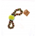 MULTICOLOURED 2-WAY TUG ROPE W/ BALL