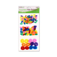 HEALTH & BEAUTY HAIR BOBBLES 132 PCS